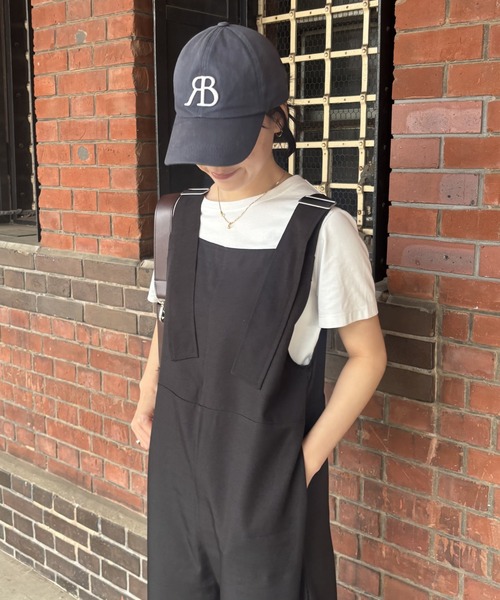 COLONY 2139（コロニートゥーワンスリーナイン）の「リネンライクサロペット（サロペット/オーバーオール・レディース・ベージュ/ブラック/チャコールグレー・SMALL/MEDIUM）」の22枚目の写真