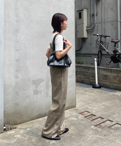 COLONY 2139（コロニートゥーワンスリーナイン）の「リネンライクサロペット（サロペット/オーバーオール・レディース・ベージュ/ブラック/チャコールグレー・SMALL/MEDIUM）」の12枚目の写真