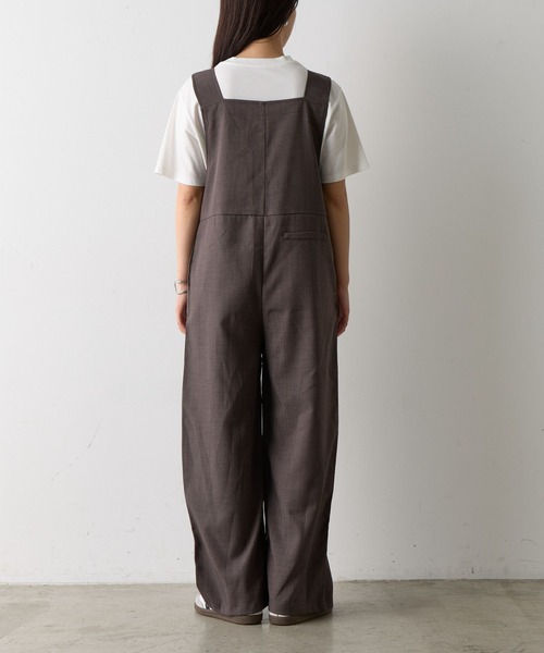 COLONY 2139（コロニートゥーワンスリーナイン）の「リネンライクサロペット（サロペット/オーバーオール・レディース・ベージュ/ブラック/チャコールグレー・SMALL/MEDIUM）」の6枚目の写真