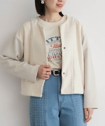 NOMBRE IMPAIR｜ノンブルアンペールのノーカラージャケット通販