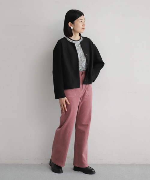 ケーブルコンビ フロント切替カーデ | NOMBRE IMPAIR