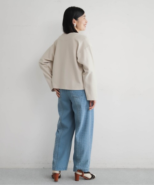 ケーブルコンビ フロント切替カーデ | NOMBRE IMPAIR