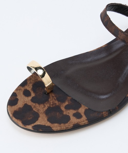 Whim Gazette（ウィムガゼット）の「【Hoaw.】トングフラットサンダル（サンダル・レディース・ブラウン・38/37/36）」の6枚目の写真