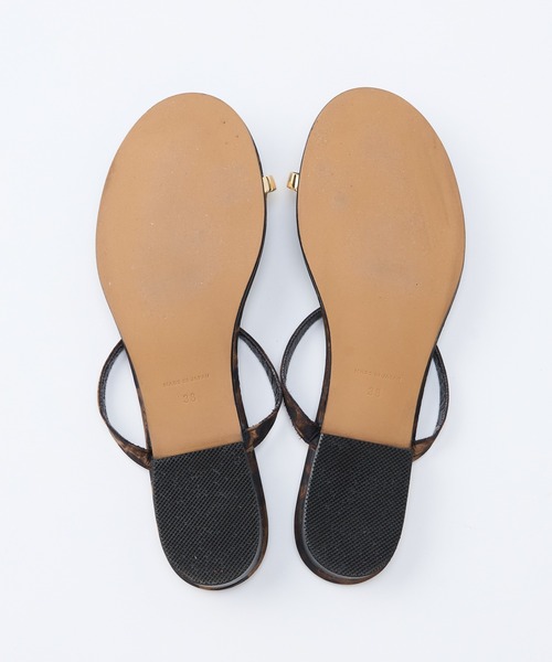 Whim Gazette（ウィムガゼット）の「【Hoaw.】トングフラットサンダル（サンダル・レディース・ブラウン・38/37/36）」の5枚目の写真