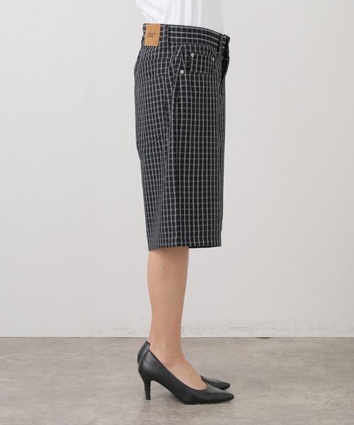 OBEY（オベイ）の「【OBEY / オベイ】 PLAID BAGGY DENIM 172100095-25U（その他パンツ・レディース・ベージュ/ブラック・28）」の17枚目の写真