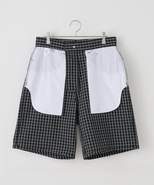 OBEY（オベイ）の「【OBEY / オベイ】 PLAID BAGGY DENIM 172100095-25U（その他パンツ・レディース・ベージュ/ブラック・28）」の11枚目の写真