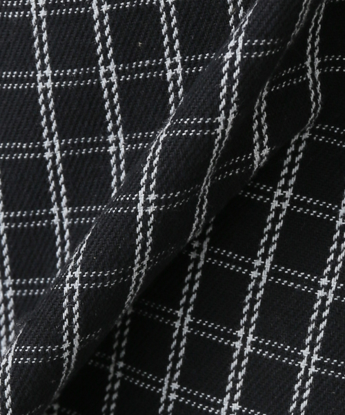 OBEY（オベイ）の「【OBEY / オベイ】 PLAID BAGGY DENIM 172100095-25U（その他パンツ・レディース・ベージュ/ブラック・28）」の4枚目の写真