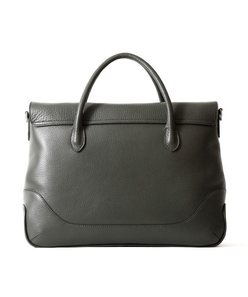 PELLE MORBIDA（ペッレモルビダ）の「Maiden Voyage（メイデンヴォヤージュ） MB085-フラップビジネスバッグ（ビジネスバッグ・メンズ・ベージュ/ネイビー/ブラック/チャコールグレー・FREE）」の5枚目の写真