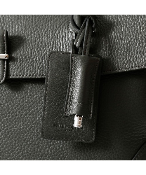 PELLE MORBIDA（ペッレモルビダ）の「Maiden Voyage（メイデンヴォヤージュ） MB085-フラップビジネスバッグ（ビジネスバッグ・メンズ・ベージュ/ネイビー/ブラック/チャコールグレー・FREE）」の8枚目の写真