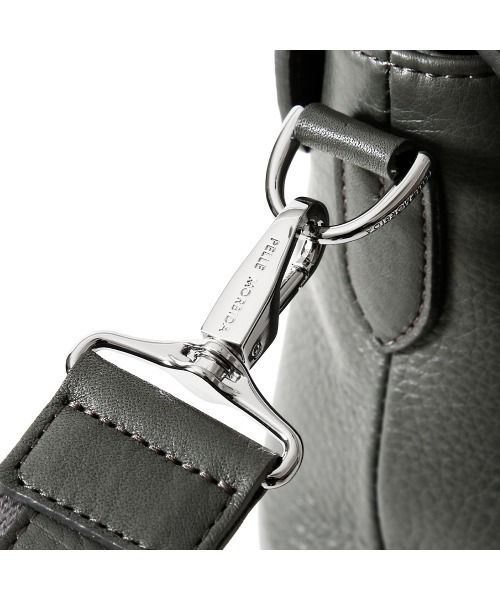 PELLE MORBIDA（ペッレモルビダ）の「Maiden Voyage（メイデンヴォヤージュ） MB085-フラップビジネスバッグ（ビジネスバッグ・メンズ・ベージュ/ネイビー/ブラック/チャコールグレー・FREE）」の10枚目の写真