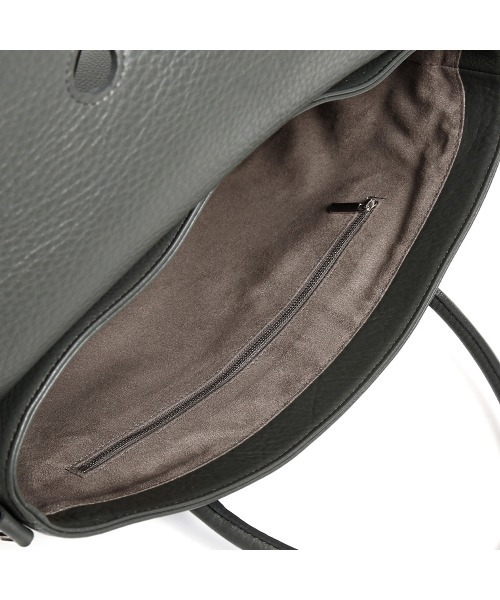 PELLE MORBIDA（ペッレモルビダ）の「Maiden Voyage（メイデンヴォヤージュ） MB085-フラップビジネスバッグ（ビジネスバッグ・メンズ・ベージュ/ネイビー/ブラック/チャコールグレー・FREE）」の12枚目の写真