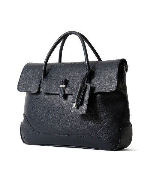 PELLE MORBIDA（ペッレモルビダ）の「Maiden Voyage（メイデンヴォヤージュ） MB085-フラップビジネスバッグ（ビジネスバッグ・メンズ・ベージュ/ネイビー/ブラック/チャコールグレー・FREE）」の15枚目の写真