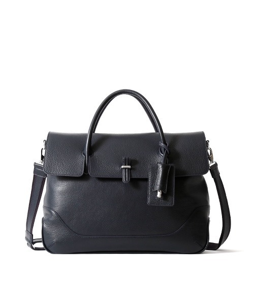 PELLE MORBIDA（ペッレモルビダ）の「Maiden Voyage（メイデンヴォヤージュ） MB085-フラップビジネスバッグ（ビジネスバッグ・メンズ・ベージュ/ネイビー/ブラック/チャコールグレー・FREE）」の19枚目の写真