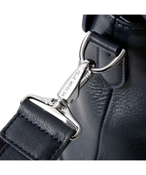 PELLE MORBIDA（ペッレモルビダ）の「Maiden Voyage（メイデンヴォヤージュ） MB085-フラップビジネスバッグ（ビジネスバッグ・メンズ・ベージュ/ネイビー/ブラック/チャコールグレー・FREE）」の22枚目の写真