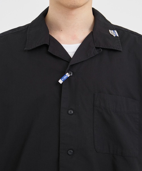 MIHARAYASUHIRO(ミハラヤスヒロ)の「【MIHARAYASUHIRO/ミハラヤスヒロ】OVER DYE SS SHIRTS(Oxford Half-sleeve Shirt)(シャツ/ブラウス・メンズ・ブラック・44/46/48)」の3枚目の写真