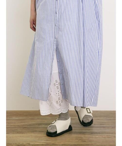 Samansa Mos2（サマンサ モスモス）の「【M/Lサイズ】カット切替ぺチパンツ（その他パンツ・レディース・ベージュ/オフホワイト/ブラック・M/L）」の22枚目の写真