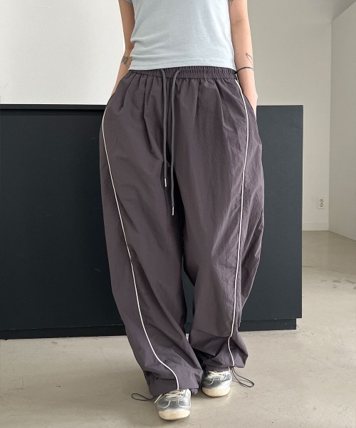 セール】2way ドローストリング ナイロン サイドライン バンディング