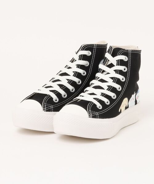 CONVERSE コンバース AS LIGHT PLTS PT HI / CHIIKAWA オールスター ライト PLTS PT HI / ちいかわ 31315241 BLACK