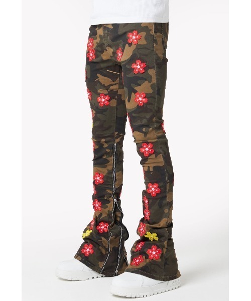 GUAPI PREMIUM 迷彩柄デニムパンツ L.H.P（エルエイチピー）の「GUAPI/グアピ/Camo Blossom Denim V2
