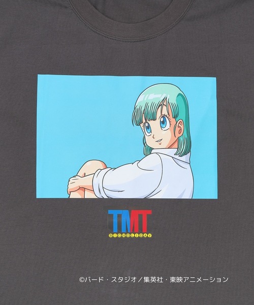 TMT(ティーエムティー)の「【TMT×ドラゴンボール】 コットンTシャツ(ブルマ①)(Tシャツ/カットソー・メンズ・チャコールグレー/ホワイト・XX-LARGE/X-LARGE/LARGE/MEDIUM)」の6枚目の写真