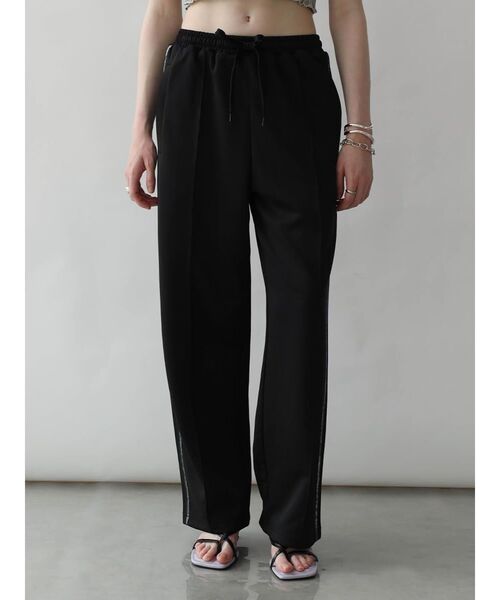 :ETHROF(イーサオブ)の「LINE JERSEY TRACK PANTS(その他パンツ・レディース・レッド/ブラック/ブルー・FREE)」の7枚目の写真