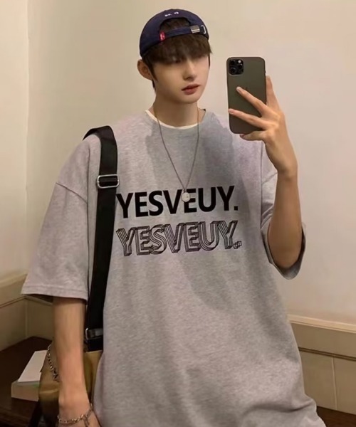 MGV（エムジーヴィー）の「”YESVEUY”カットソー（Tシャツ/カットソー・メンズ・ホワイト/レッド/ブラック/グレー/ブルー・MEDIUM/LARGE/X-LARGE）」の3枚目の写真