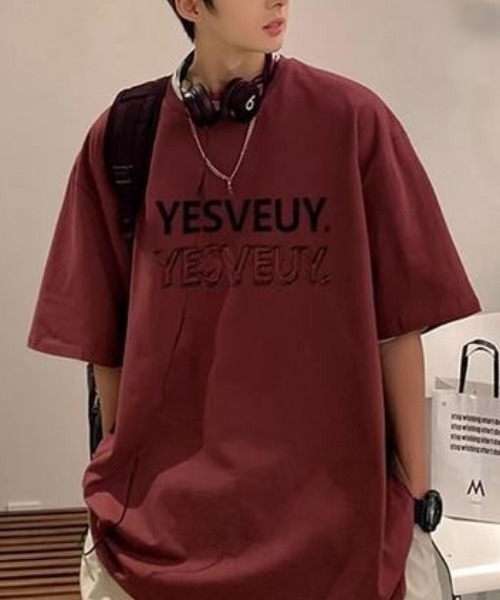 MGV（エムジーヴィー）の「”YESVEUY”カットソー（Tシャツ/カットソー・メンズ・ホワイト/レッド/ブラック/グレー/ブルー・MEDIUM/LARGE/X-LARGE）」の5枚目の写真