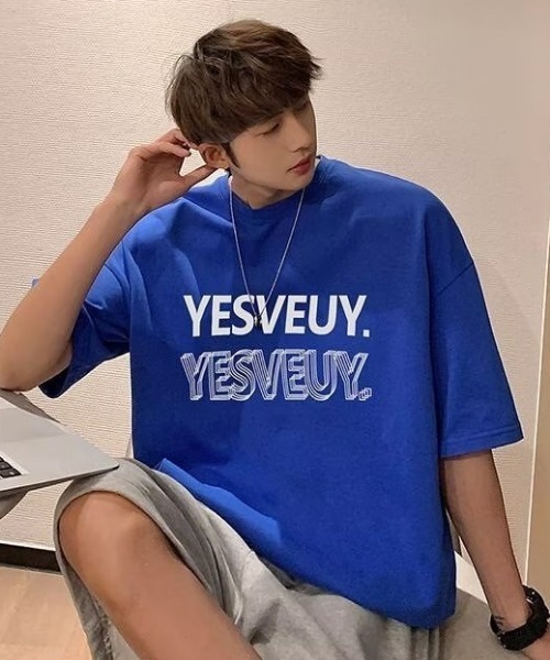 MGV（エムジーヴィー）の「”YESVEUY”カットソー（Tシャツ/カットソー・メンズ・ホワイト/レッド/ブラック/グレー/ブルー・MEDIUM/LARGE/X-LARGE）」の7枚目の写真