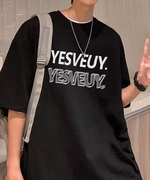 MGV（エムジーヴィー）の「”YESVEUY”カットソー（Tシャツ/カットソー・メンズ・ホワイト/レッド/ブラック/グレー/ブルー・MEDIUM/LARGE/X-LARGE）」の8枚目の写真