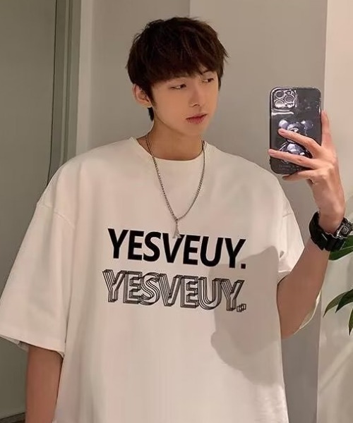 MGV（エムジーヴィー）の「”YESVEUY”カットソー（Tシャツ/カットソー・メンズ・ホワイト/レッド/ブラック/グレー/ブルー・MEDIUM/LARGE/X-LARGE）」の11枚目の写真