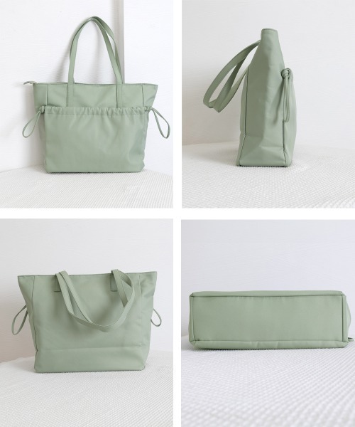 Miniministore(ミニミニストア)の「トートバッグ 大容量 A4対応 韓国風鞄(トートバッグ・レディース・ラベンダー/ベージュ/ブラック/ミント・FREE)」の12枚目の写真