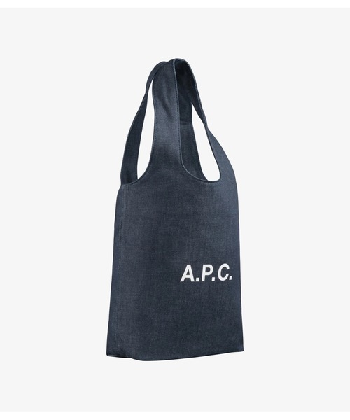 A.P.C.(アーペーセー)の「TOTE NINON SMALL(トートバッグ・レディース・インディゴブルー・ONESIZE)」の2枚目の写真