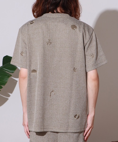ONEXONE(ワンフォーワン)の「ONEXONE/ワンフォーワン UNCLE JHON SHIRT 半袖トップス メンズ 夏物 夏服(Tシャツ/カットソー・メンズ・ブラック/カーキ・L/M)」の19枚目の写真