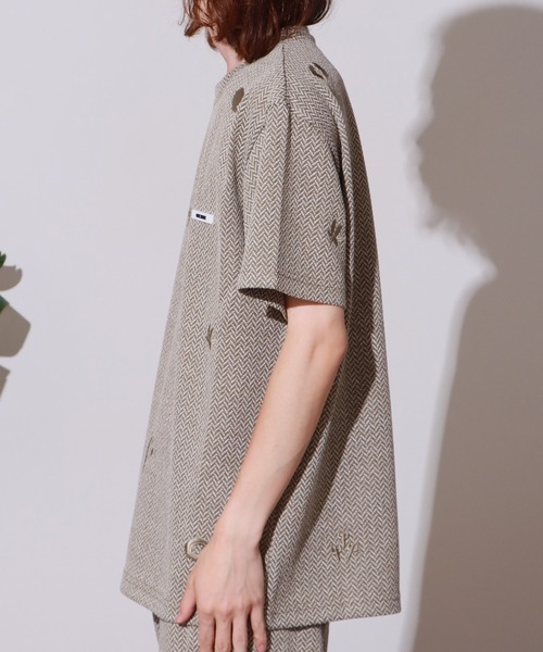 ONEXONE(ワンフォーワン)の「ONEXONE/ワンフォーワン UNCLE JHON SHIRT 半袖トップス メンズ 夏物 夏服(Tシャツ/カットソー・メンズ・ブラック/カーキ・L/M)」の20枚目の写真