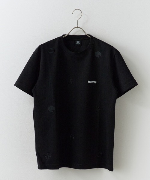 ONEXONE(ワンフォーワン)の「ONEXONE/ワンフォーワン UNCLE JHON SHIRT 半袖トップス メンズ 夏物 夏服(Tシャツ/カットソー・メンズ・ブラック/カーキ・L/M)」の9枚目の写真