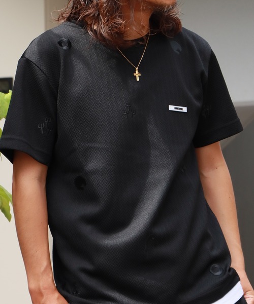 ONEXONE(ワンフォーワン)の「ONEXONE/ワンフォーワン UNCLE JHON SHIRT 半袖トップス メンズ 夏物 夏服(Tシャツ/カットソー・メンズ・ブラック/カーキ・L/M)」の10枚目の写真