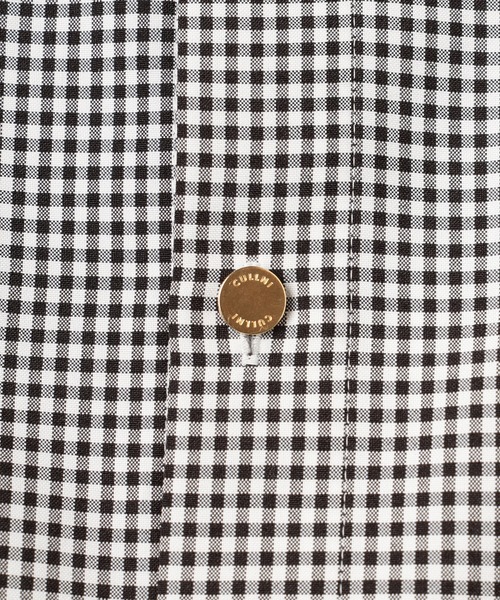 CULLNI（クルニ）の「Stripe Front Fly Embroidery Patch Shirt（シャツ/ブラウス・メンズ・ブラック/ブルー・0/1/2）」の11枚目の写真