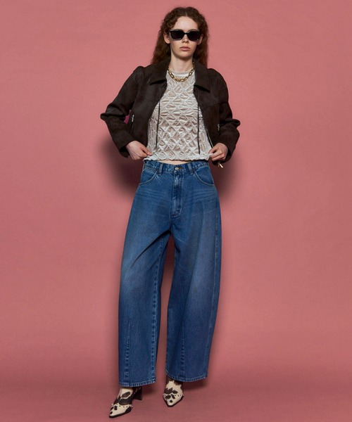 tシャツ 「25AW PRE-ORDER」Velor Shirring Tops/ベロアシャーリングトップス「MAISON SPECIAL/メゾンスペ MAISON SPECIAL（メゾンスペシャル）の「【25AW PRE-ORDER