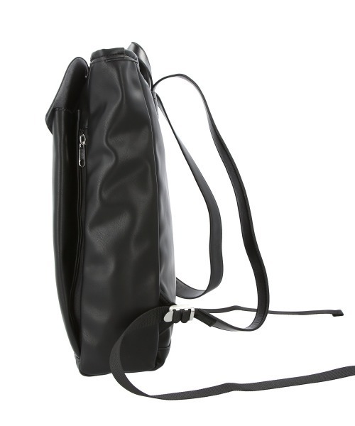 Legato Largo(レガートラルゴ)の「Legato Largo レガートラルゴ フェイクレザーPC収納リュック LG-F2015(バックパック/リュック・レディース・ベージュ・FREE)」の10枚目の写真