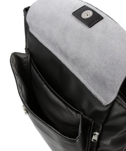 Legato Largo(レガートラルゴ)の「Legato Largo レガートラルゴ フェイクレザーPC収納リュック LG-F2015(バックパック/リュック・レディース・ベージュ・FREE)」の15枚目の写真