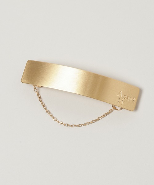 A part by（アパートバイ）の「チェーンバレッタ（バレッタ/ヘアクリップ・レディース・Silver/GOLD ・FREE）」の4枚目の写真