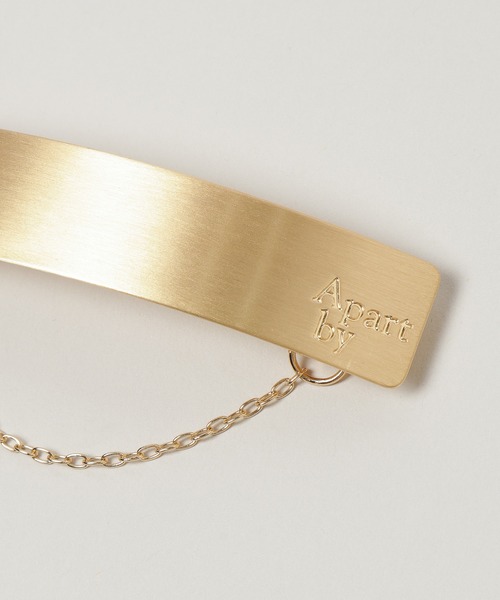 A part by（アパートバイ）の「チェーンバレッタ（バレッタ/ヘアクリップ・レディース・Silver/GOLD ・FREE）」の6枚目の写真