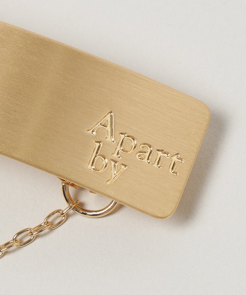 A part by（アパートバイ）の「チェーンバレッタ（バレッタ/ヘアクリップ・レディース・Silver/GOLD ・FREE）」の7枚目の写真