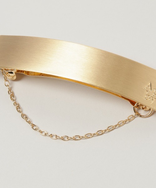 A part by（アパートバイ）の「チェーンバレッタ（バレッタ/ヘアクリップ・レディース・Silver/GOLD ・FREE）」の8枚目の写真
