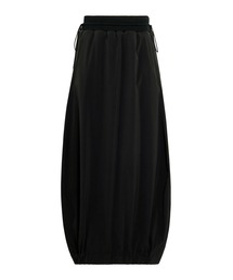TATRAS ロングフレアスカート 黒 fluid タトラス TATRAS CONCEPT STORE|タトラス コンセプトストアのスカート