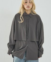 NOMINE（ノミネ）の「【ユニセックス】ロングヨーク オーバーサイズ シャツ（シャツ/ブラウス）」