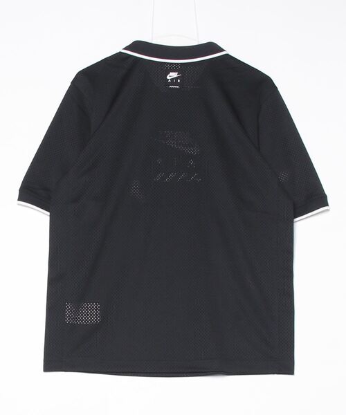 NIKE（ナイキ）の「ナイキ NIKE ナイキ エア フットボール JSY S/S トップ（ポロシャツ・メンズ・オフホワイト/ブラック・S/M/L/LL）」の3枚目の写真