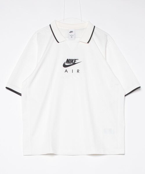 NIKE（ナイキ）の「ナイキ NIKE ナイキ エア フットボール JSY S/S トップ（ポロシャツ・メンズ・オフホワイト/ブラック・S/M/L/LL）」の20枚目の写真