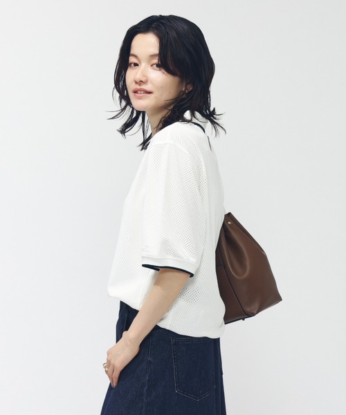 NIKE（ナイキ）の「ナイキ NIKE ナイキ エア フットボール JSY S/S トップ（ポロシャツ・メンズ・オフホワイト/ブラック・S/M/L/LL）」の5枚目の写真