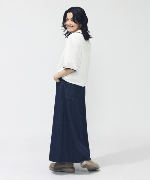 NIKE（ナイキ）の「ナイキ NIKE ナイキ エア フットボール JSY S/S トップ（ポロシャツ・メンズ・オフホワイト/ブラック・S/M/L/LL）」の9枚目の写真